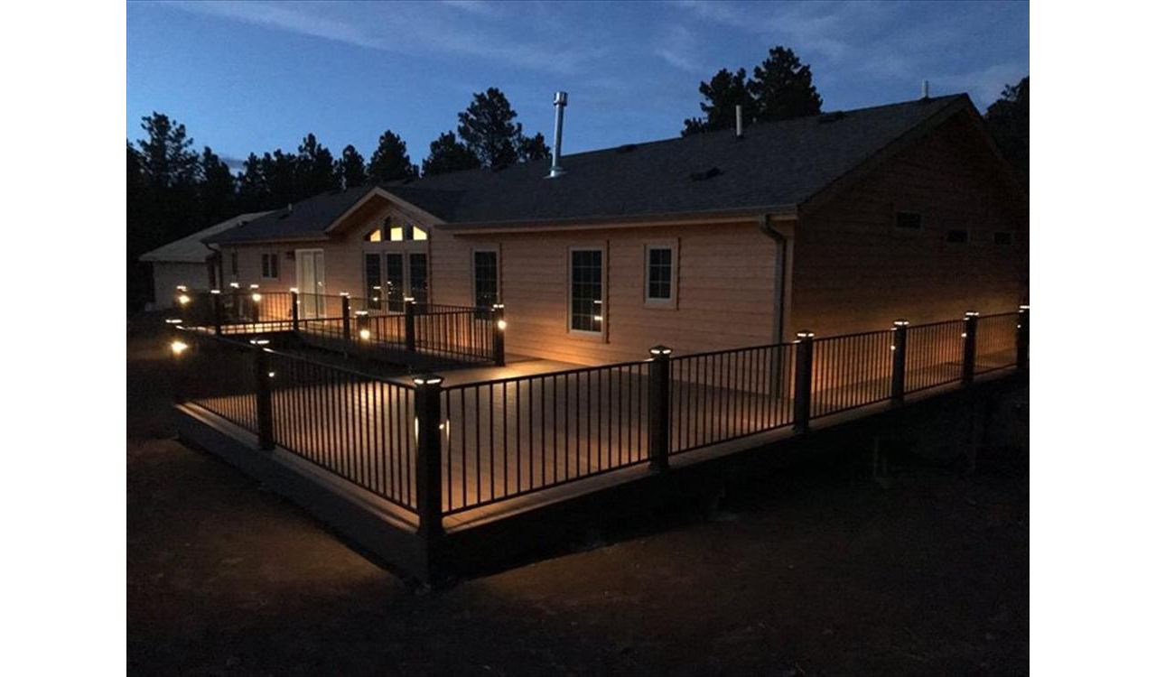Rapid City, SD Trex Deck, Rail and Lighting