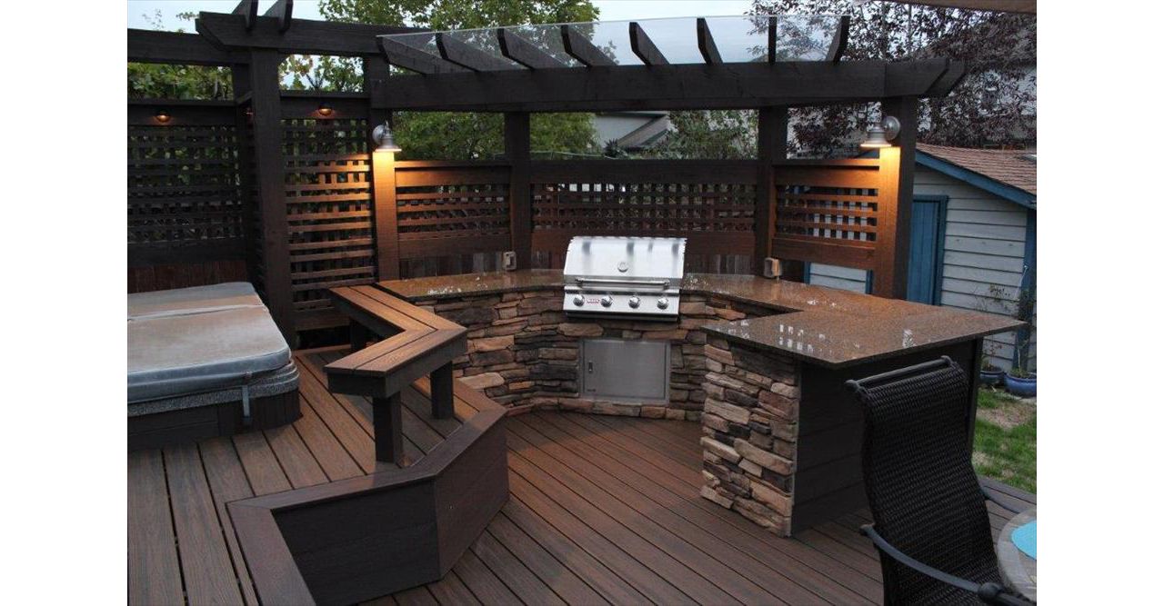 Trex BBQ area