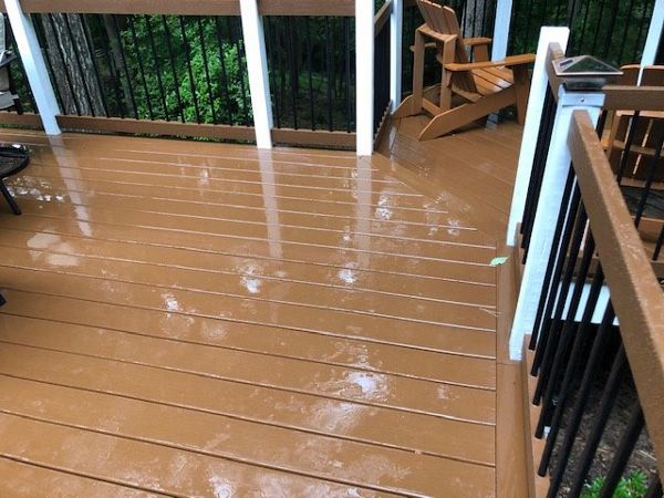 Trex Universal Hideaway fasteners make the decking surface seamless