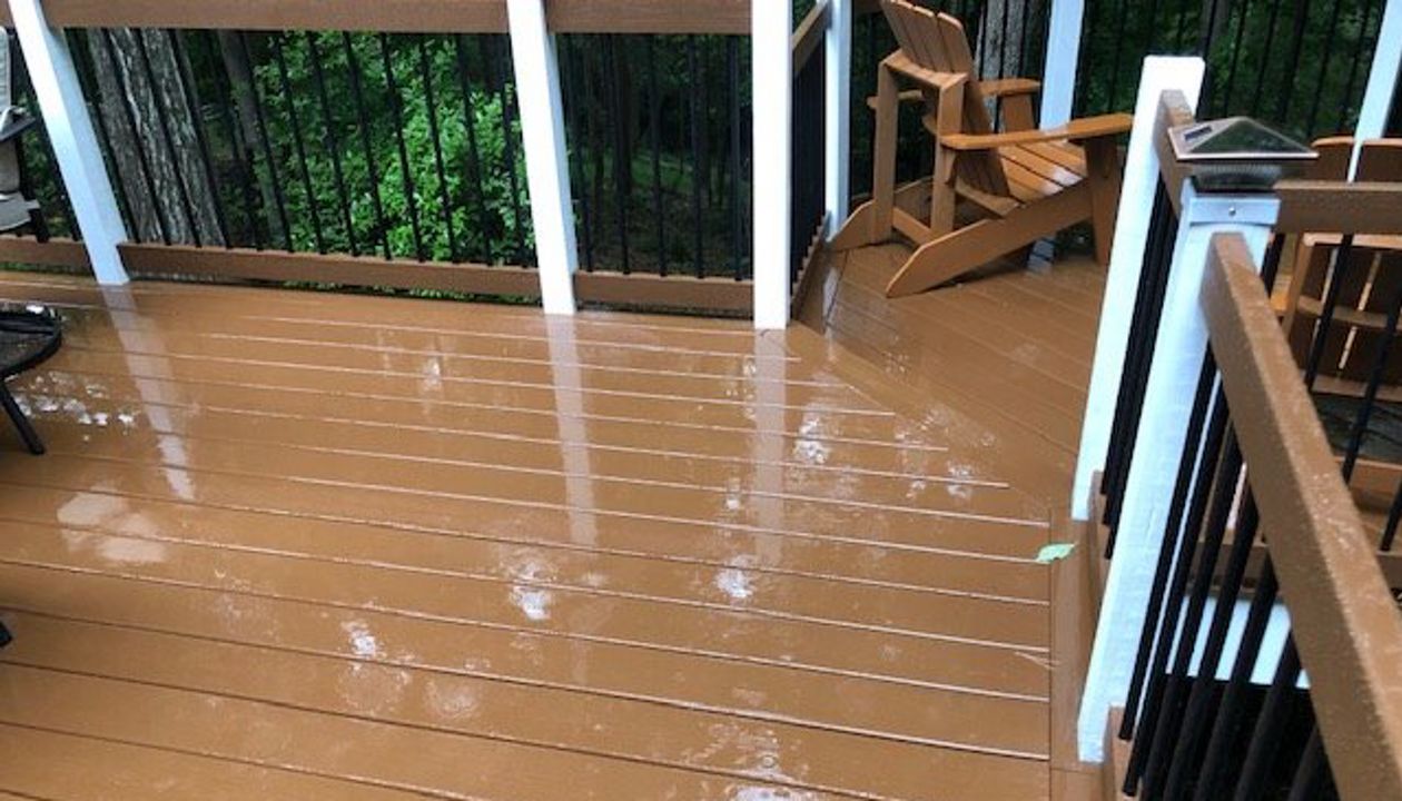 Trex Universal Hideaway fasteners make the decking surface seamless