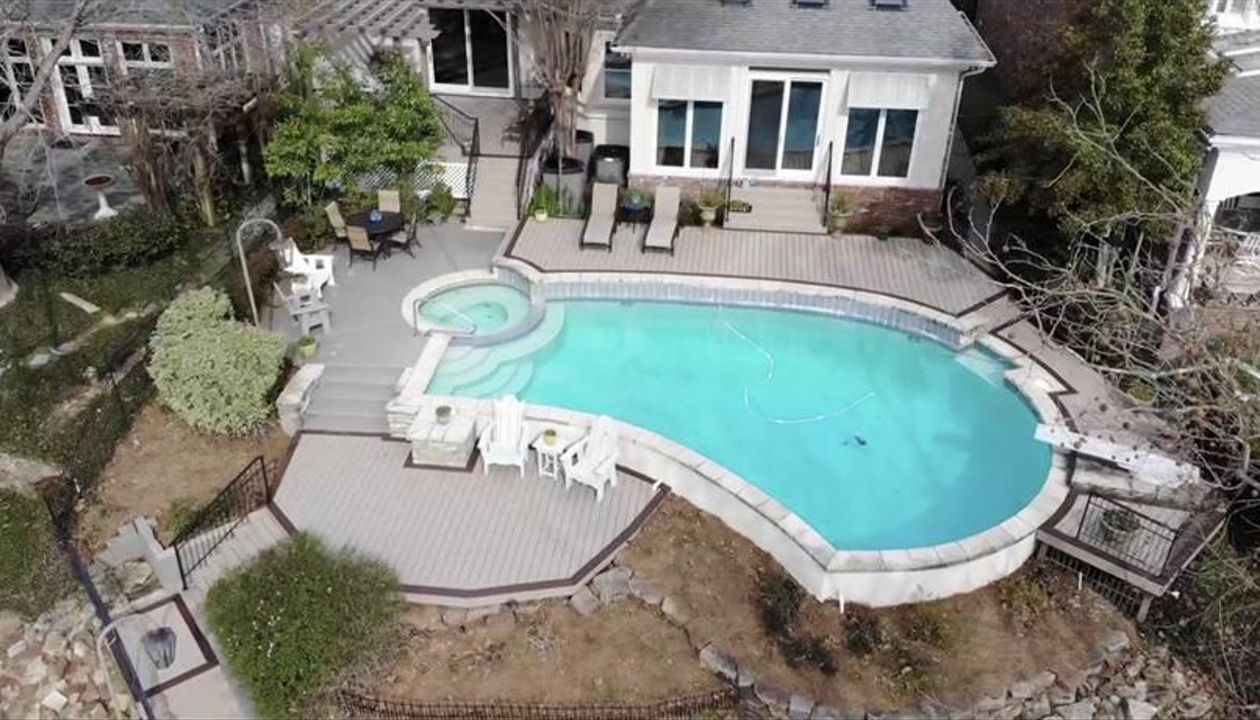 Trex Transcend Rope Swing with Lava Rock