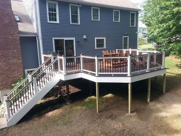 Vintage Lantern Decking & Cocktail Rail Top