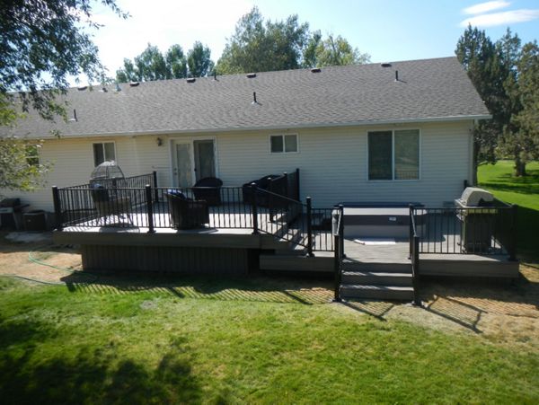 2 level Hot tub surround