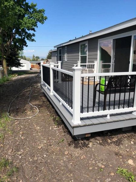 Trex Pebble Grey Decking