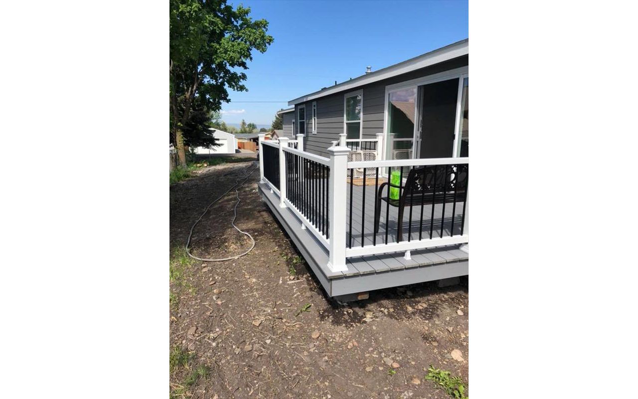 Trex Pebble Grey Decking