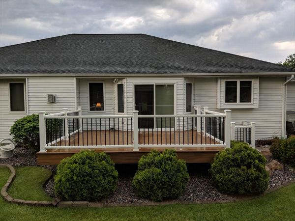 Trex Transcend Classic White Railing