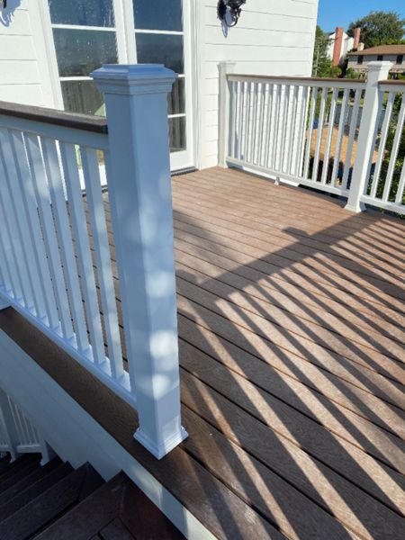 West LA ADU Deck, Railing, & Stairs