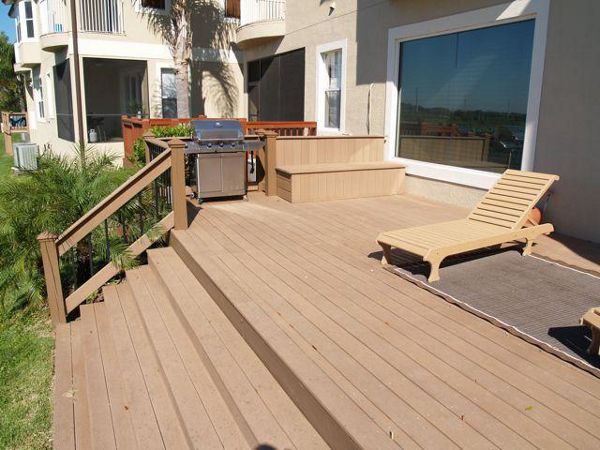 Inviting Trex Deck