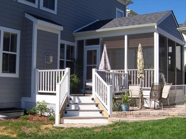 Screen Room and Trex Decking Fredericksburg