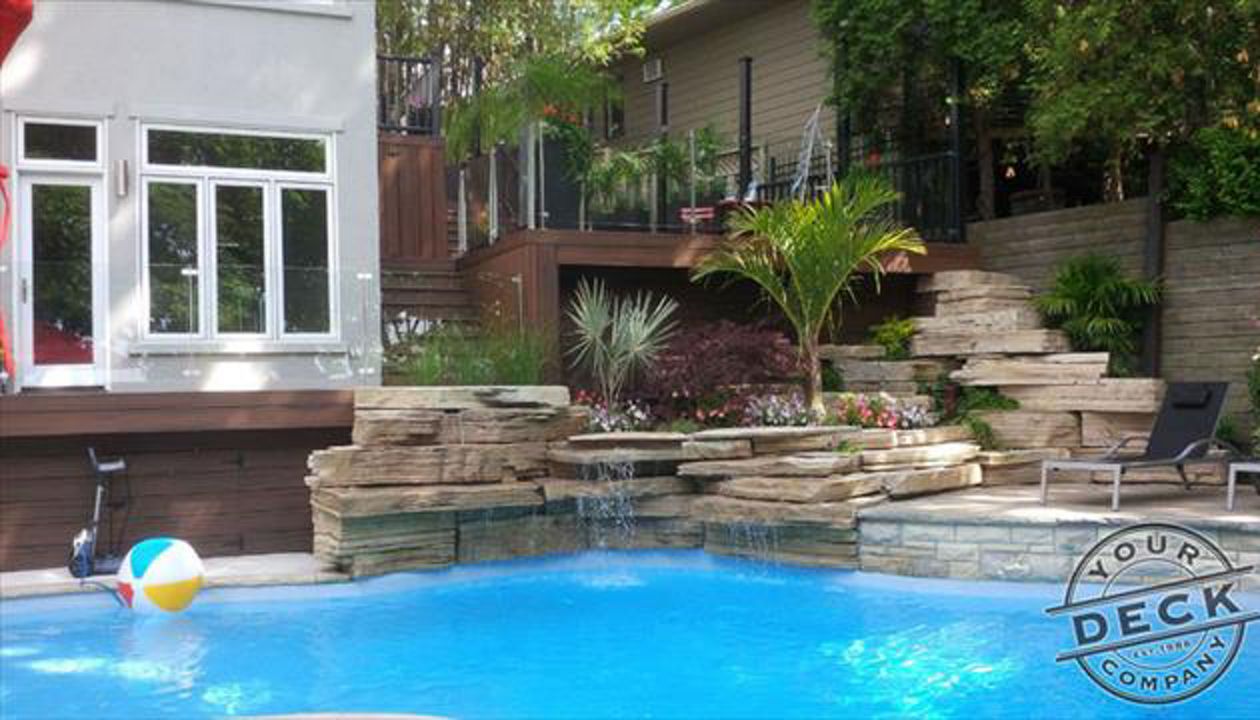 Trex Backyard Oasis by Your Deck Co. In Toronto