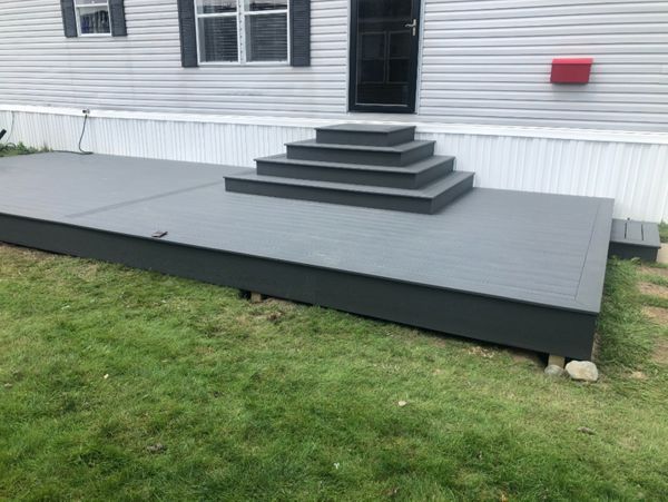 Clam Shell Deck With No Rail