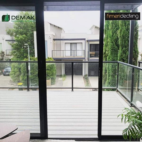 2nd Level Gravel Path Balcony