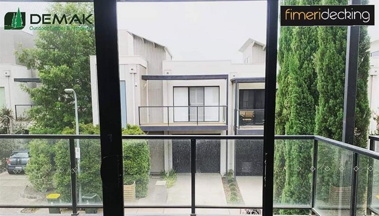 2nd Level Gravel Path Balcony