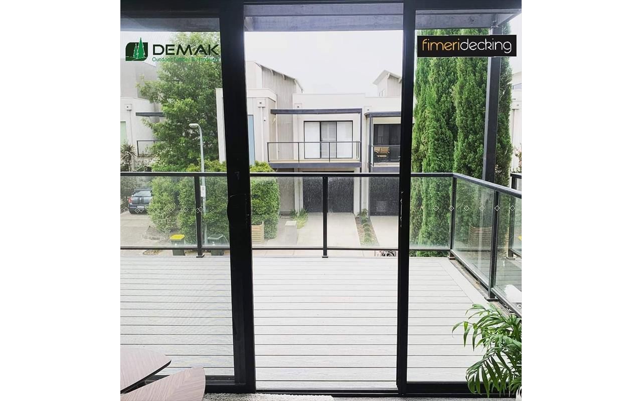 2nd Level Gravel Path Balcony