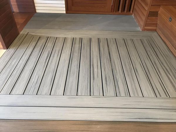 Decking Sydney Showroom - TREX decking boards Silver Grey