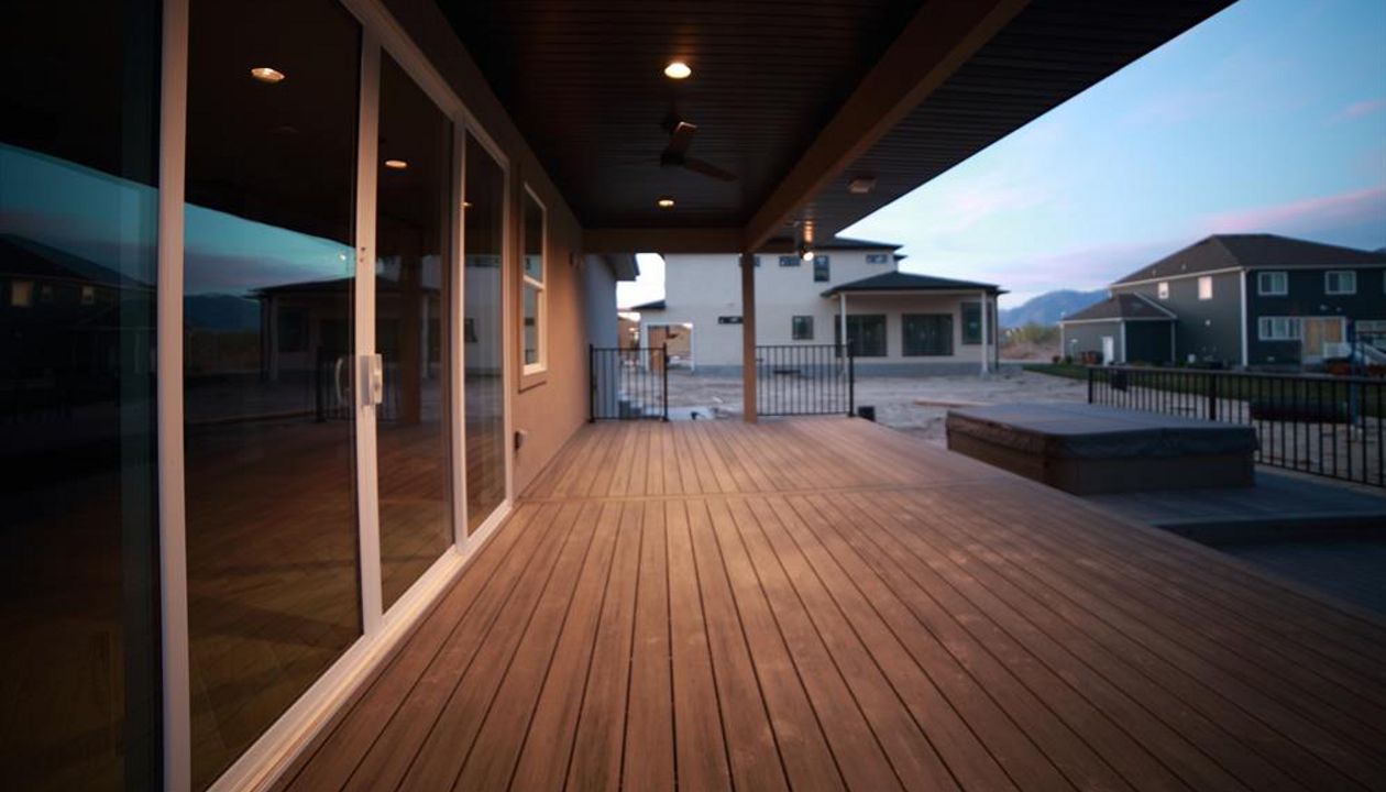 Trex Island mist in Draper Utah