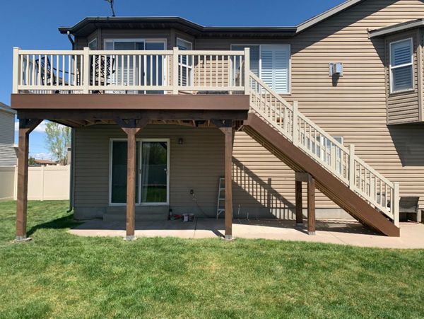 Trex Select Saddle Brown Davis County