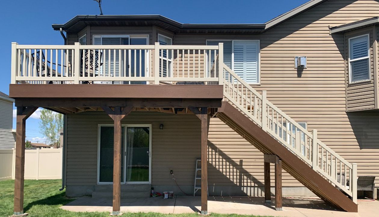 Trex Select Saddle Brown Davis County