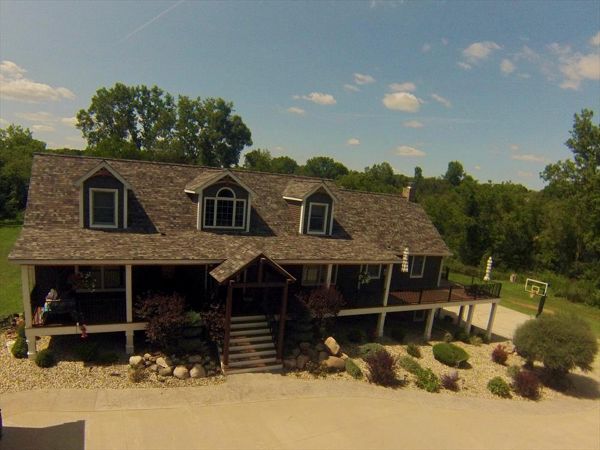 Custom Trex Transcend porch project.