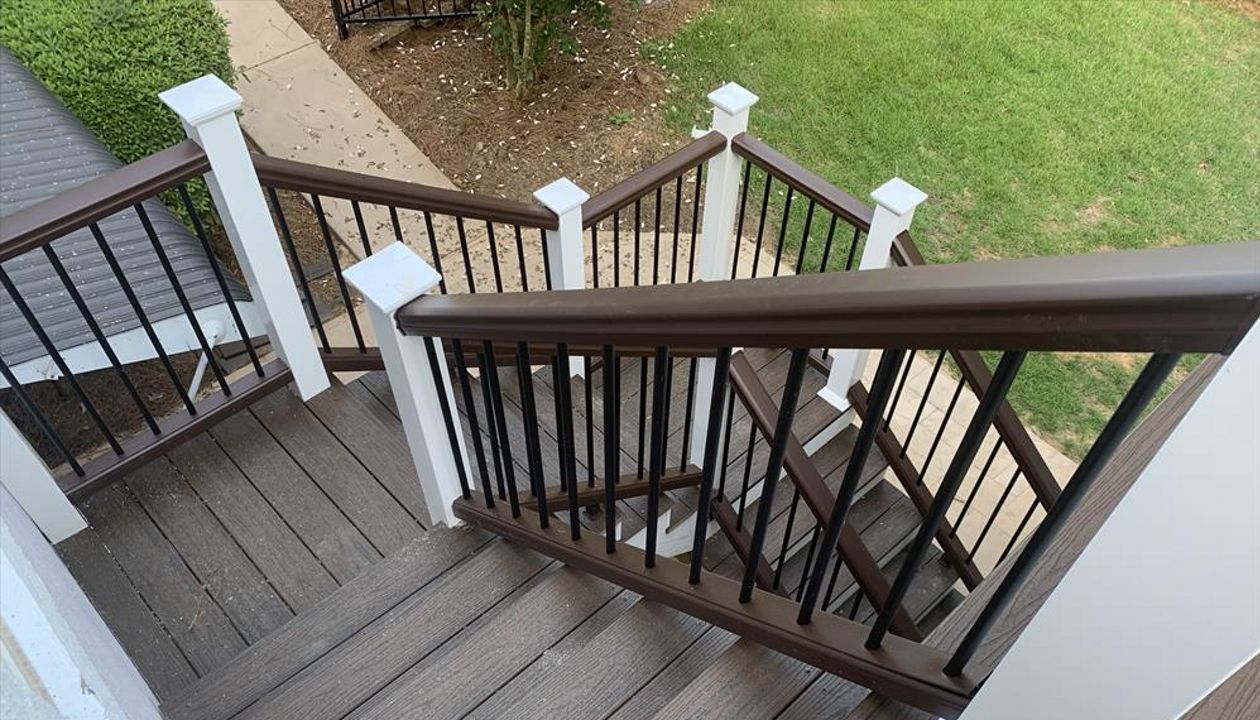 Trex Transcend Spiced Rum with Vintage Lantern Rail