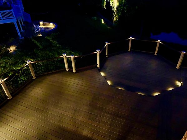 Trex deck_ Trex lighting_ Composite deck_ Composite decking_ Trex decking_ Barrington IL_ Trex deck contractor _ trex deck builder