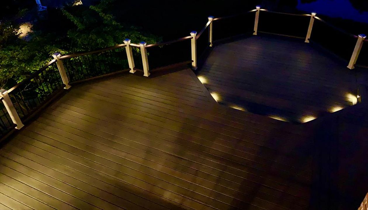 Trex deck_ Trex lighting_ Composite deck_ Composite decking_ Trex decking_ Barrington IL_ Trex deck contractor _ trex deck builder