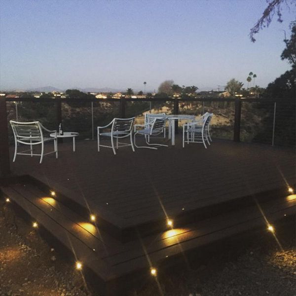 Lava Rock with Riser Lights