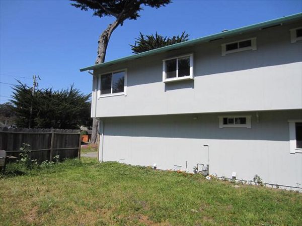 Before getting their great new Trex high performance deck, Moss Beach, CA