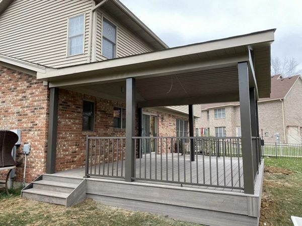 Trex Transcend Island Mist deck