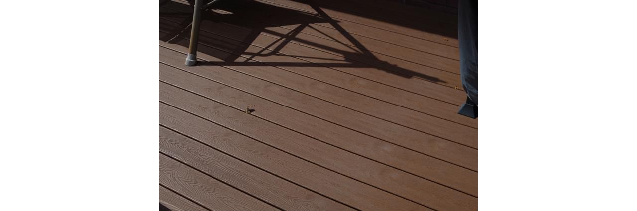 Transcend Lava Rock decking with Hideaway fasteners