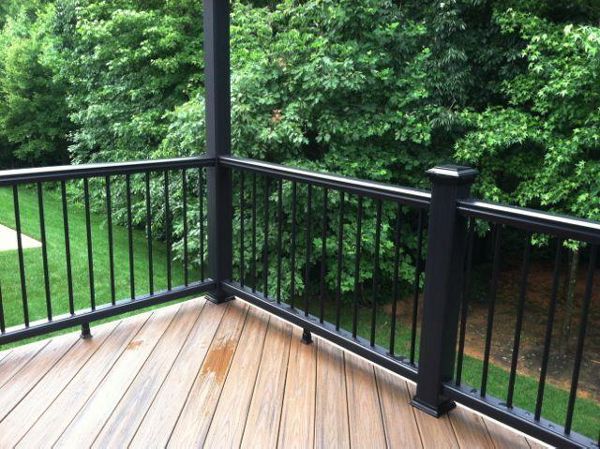 Spiced Rum boards with Black Transcend railings