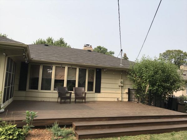 Trex Transcend re-deck in St Anthony, MN