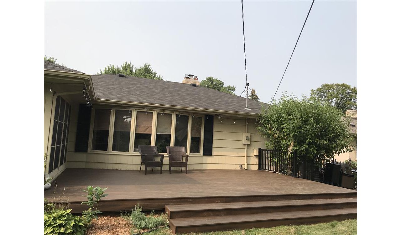 Trex Transcend re-deck in St Anthony, MN