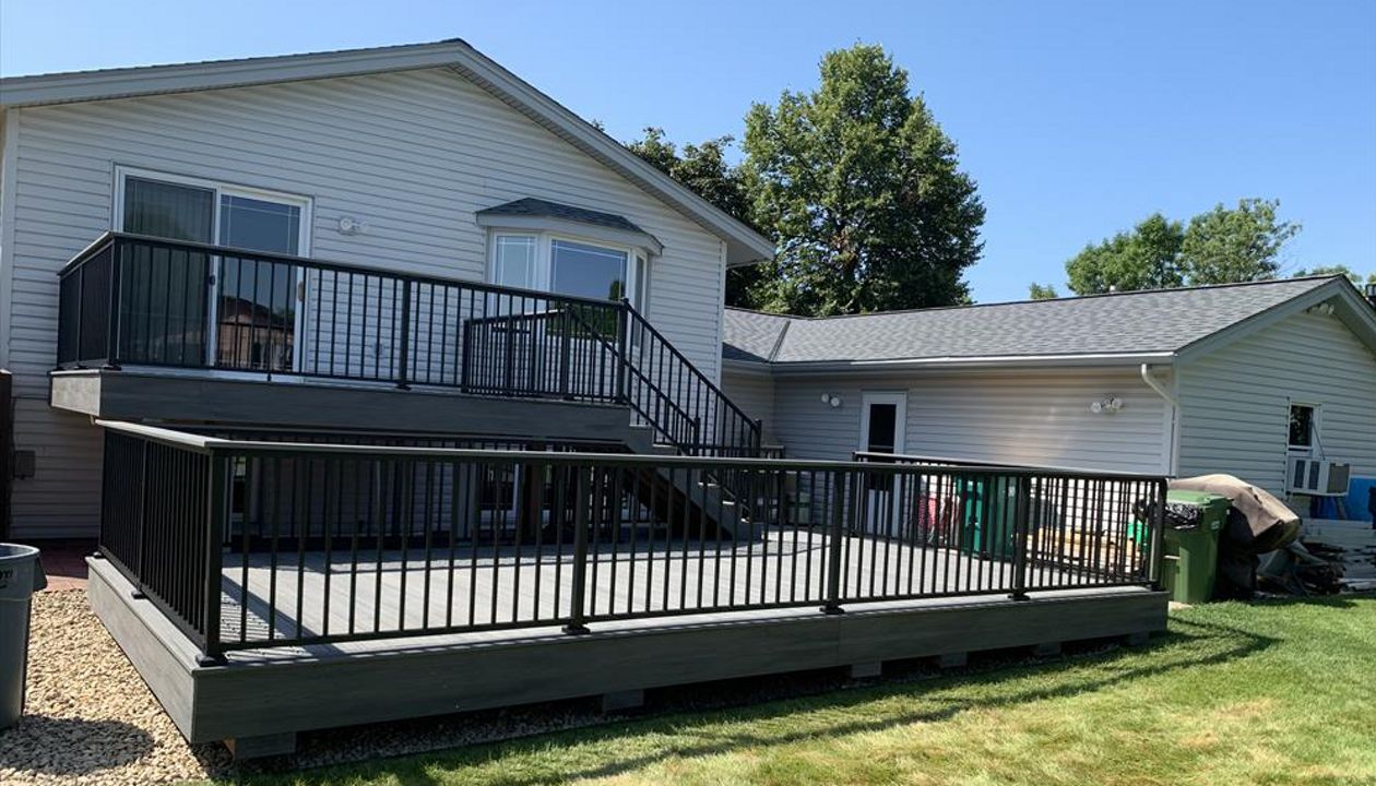 2 Tier Island Mist Picture Frame