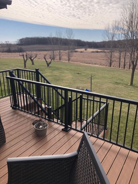 Trex Transcend Low Maintenance Decking in Delano, MN