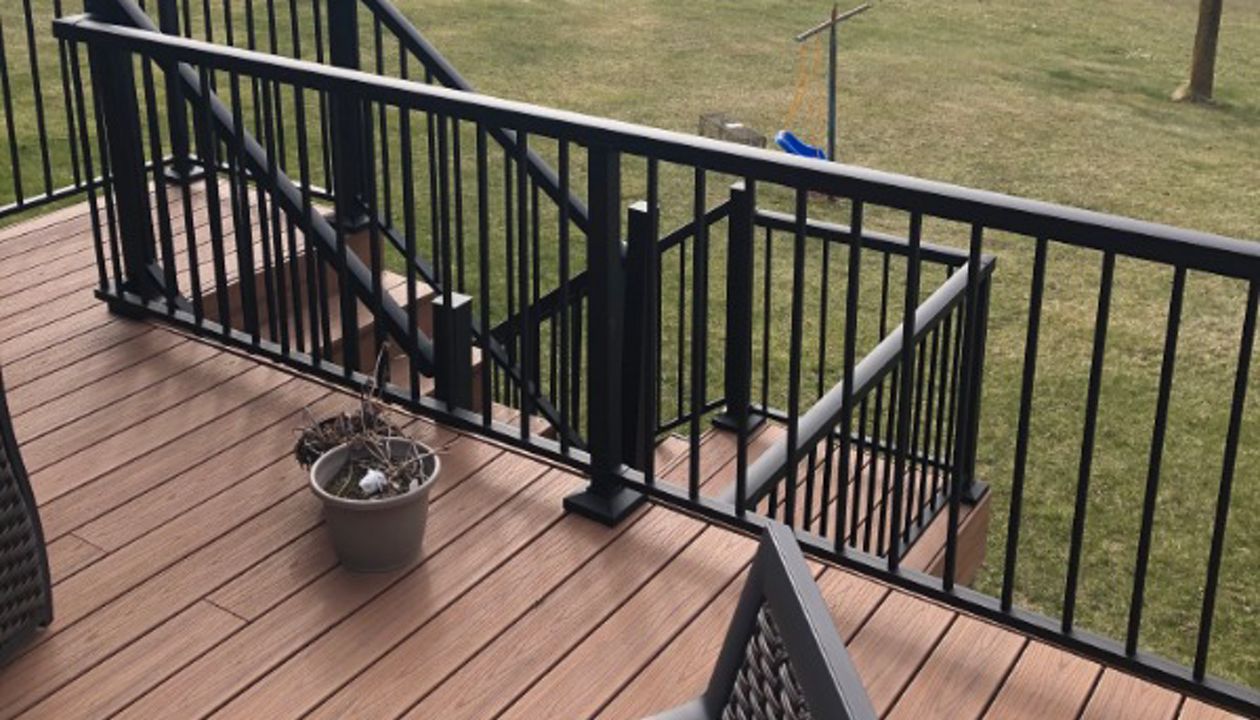 Trex Transcend Low Maintenance Decking in Delano, MN