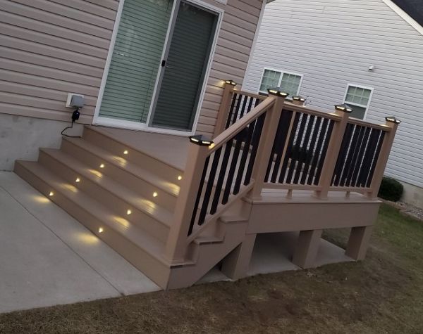 Rope Swing Trex Lighting