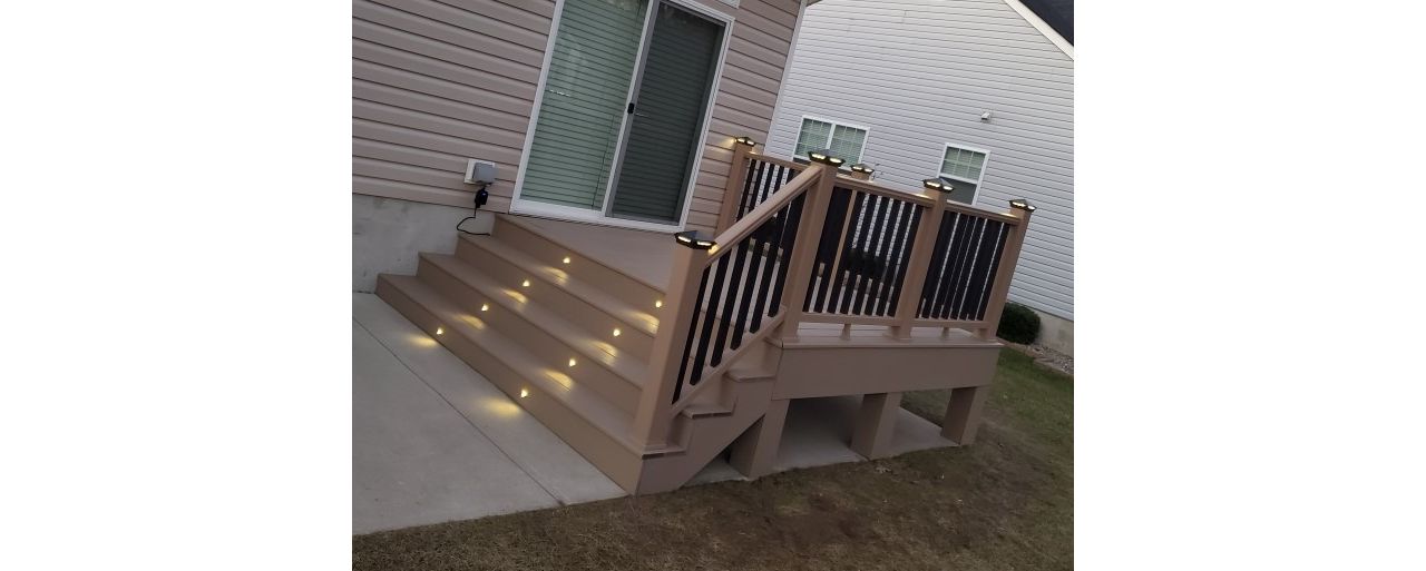 Rope Swing Trex Lighting