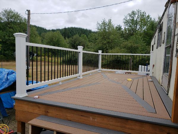 Centralia Trex Select deck and Rail.