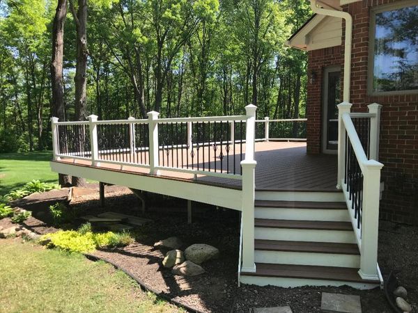 Trex Enhance Beach Dune decking, West Bloomfield