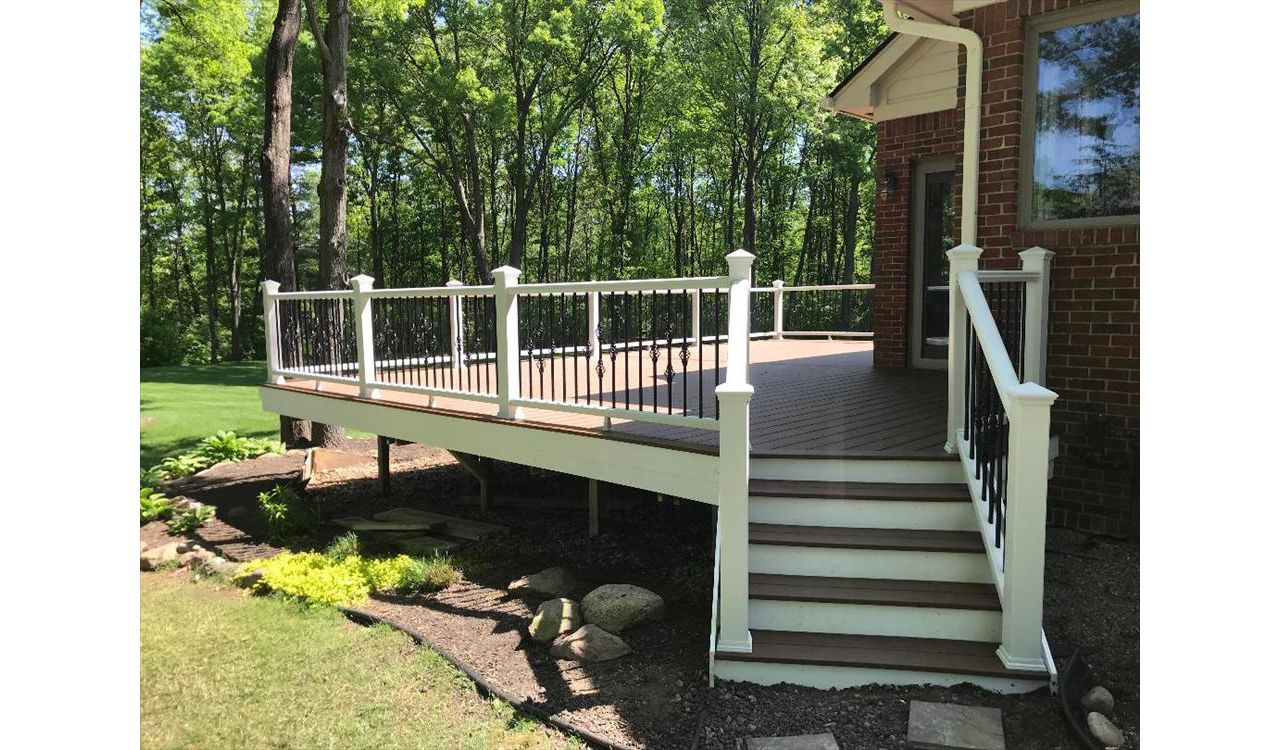 Trex Enhance Beach Dune decking, West Bloomfield