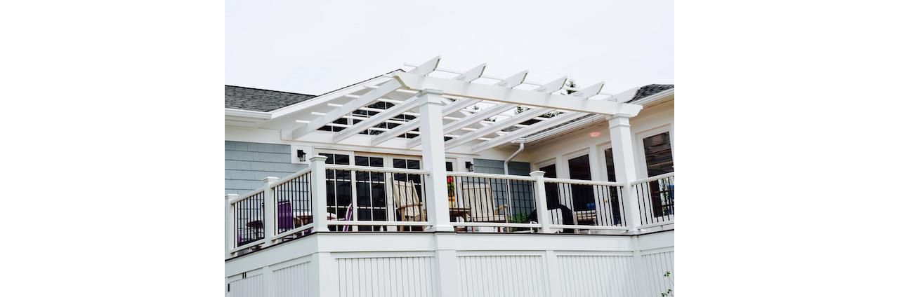 Pergola with shades!
