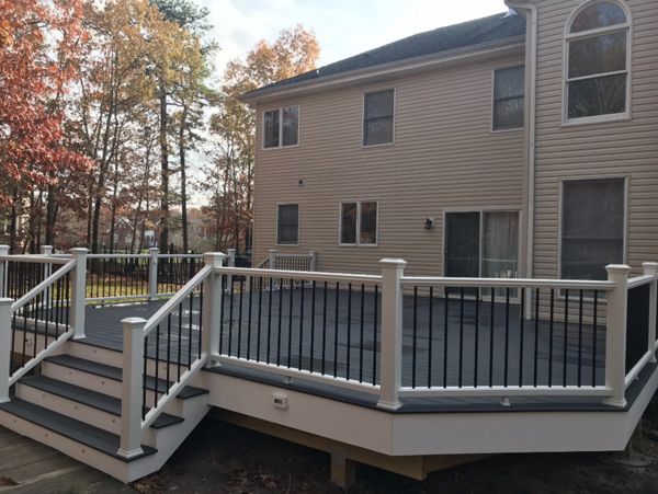 Galloway, NJ; Winchester Grey with Classic White Rails