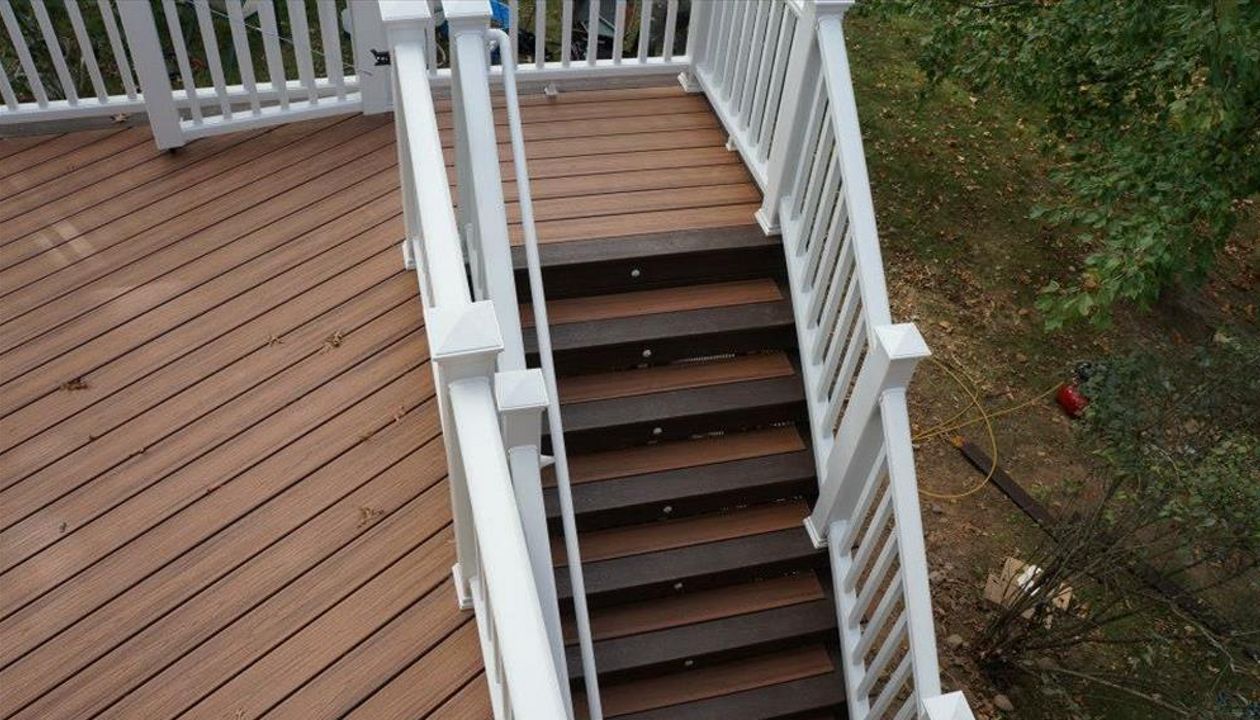 Custom Trex Deck in Livingston NJ