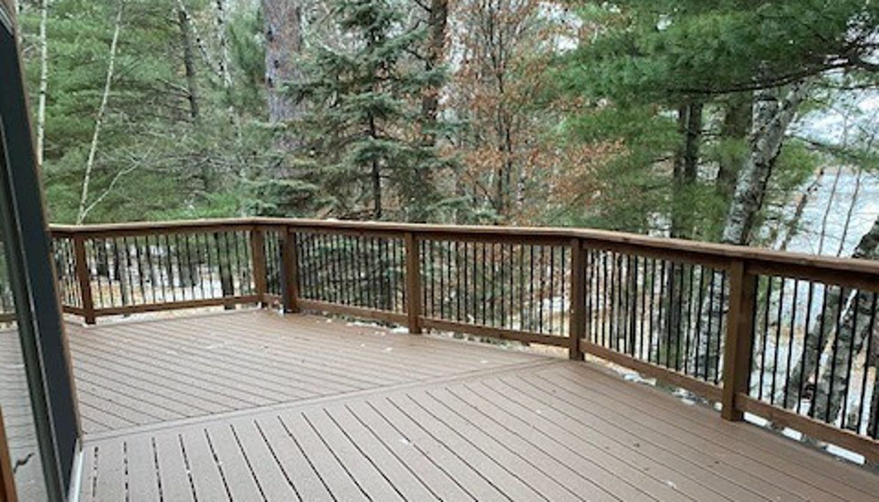 Trex Saddle Select Low Maintenance Composite Decking in NW Minnesota Lakes Country