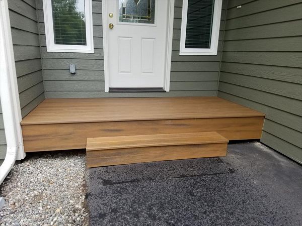 Trex Transcends decking fascia wrap.