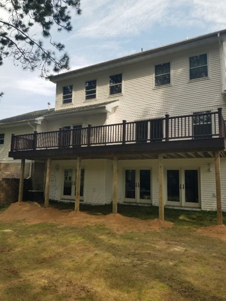 Vintage Lantern facia and deck