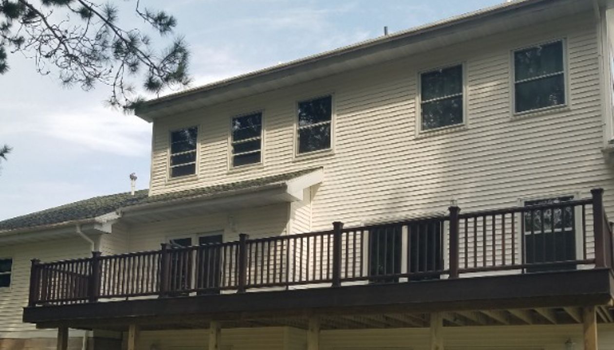 Vintage Lantern facia and deck