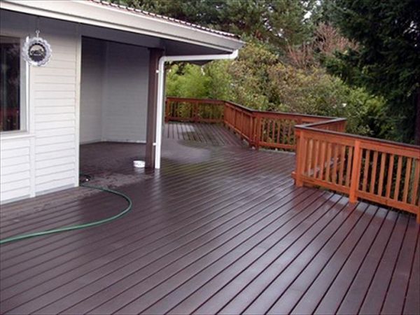 Molalla, OR Trex Select Woodland Brown Decking