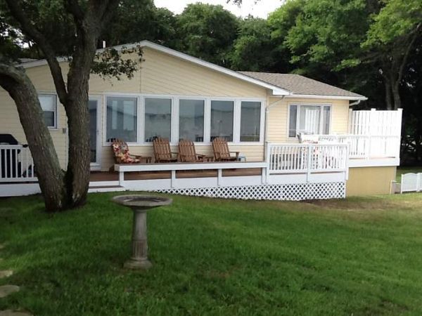 Great Trex deck on the Sound